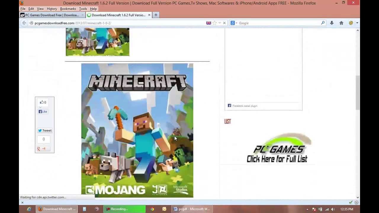 game minecraft free download for pc offline